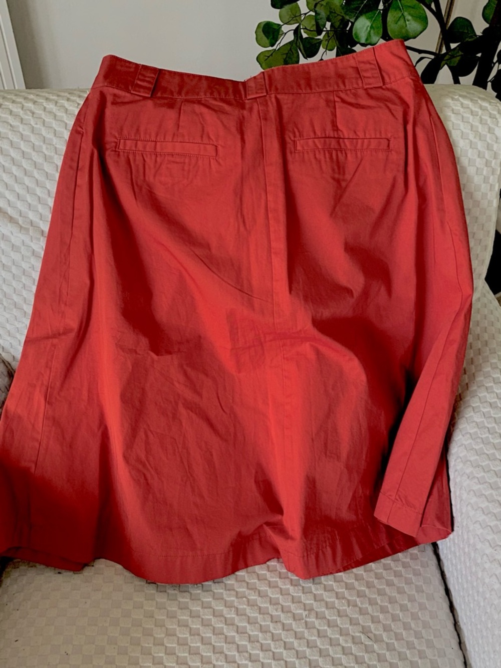 Urban Outfitters BDG PLEATED Red/Rouge Skirt - Picture 4 of 4